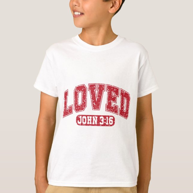 T-shirt de la foi pour enfants (Devant)