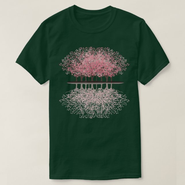 T-shirt de la forêt Sakura (Design devant)