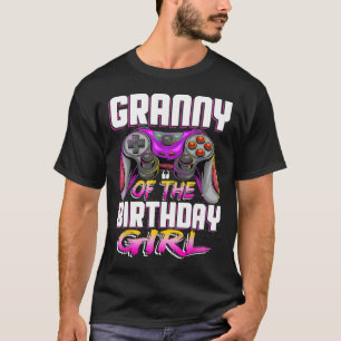 T-shirt De La Gamer Girl Matching Jeu vidéo Anniversaire