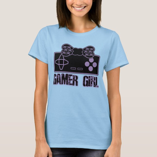 T-shirt de la gamère (Devant)