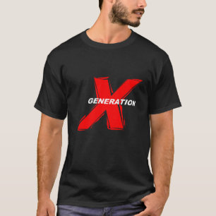 T-shirt de la GÉNÉRATION X