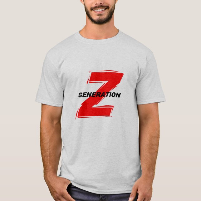 T-shirt de la GÉNÉRATION Z (Devant)