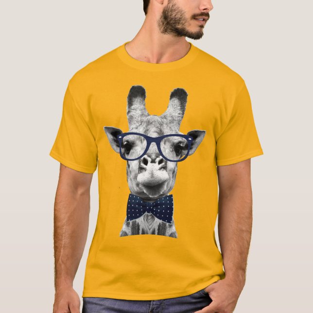 T-shirt de la Girafe Vintage (Devant)