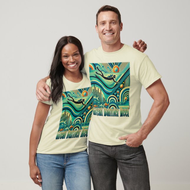 T-shirt de la Grande Barrière de Corail (Unisexe)