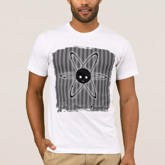 T-shirt de la grunge 4 de logo d'atome