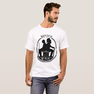 T-shirt de la guerre 45 d'hiver