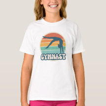 T-shirt de la gymnaste rétro | Chemise de Gymnasti