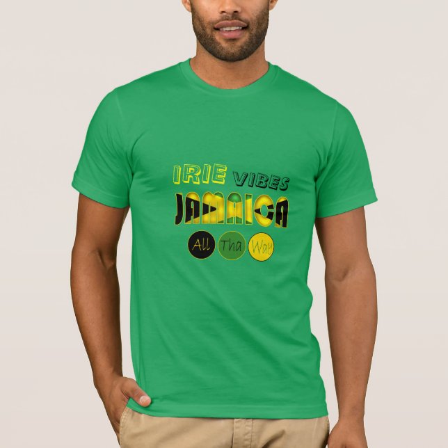 T-shirt de la Jamaïque de vibraphone d'Irie (Devant)