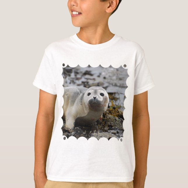 T-shirt de la jeunesse de bébé phoque (Devant)