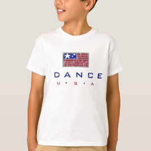 T-shirt de la jeunesse de danse des Etats-Unis