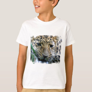 T-shirt de la jeunesse de léopard d'Amur