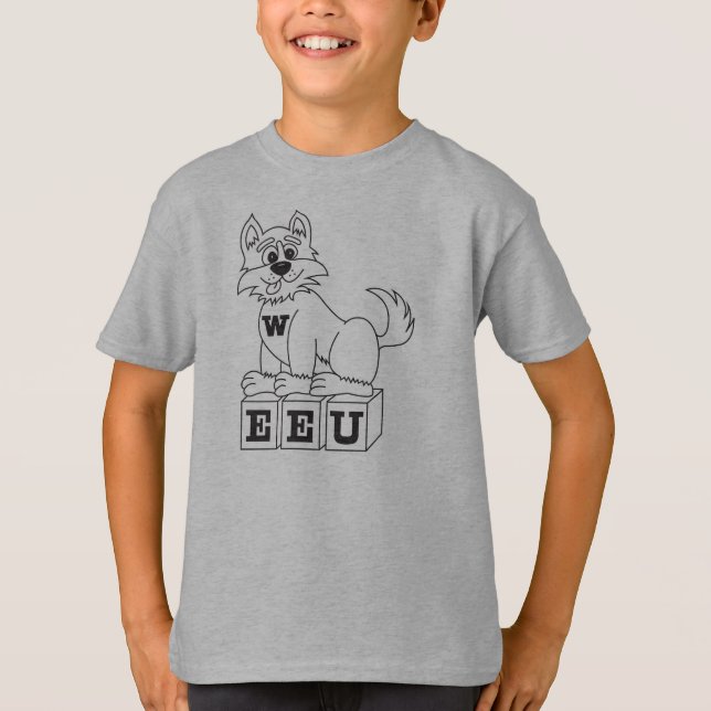 T-shirt de la jeunesse EEU (Devant)