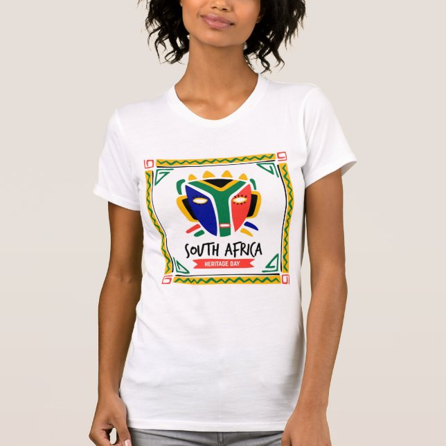 T-shirt de la Journée du patrimoine sud-africain (Devant)