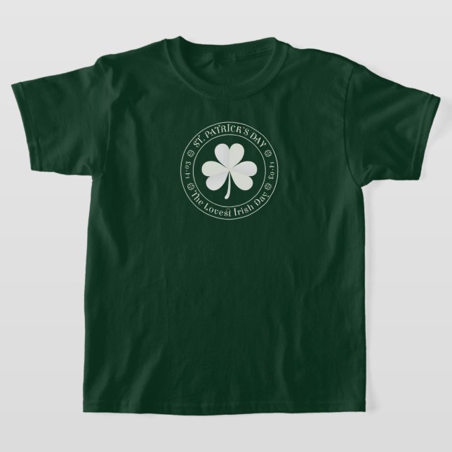 T-shirt de la Journée St. Patrick pour enfants (Poser)