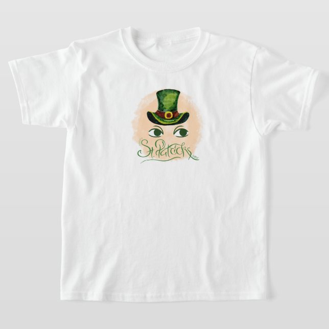 T-shirt de la Journée St. Patrick pour enfants (Poser)