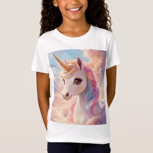 T-shirt de la licorne magique (Devant)