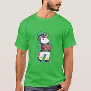T-shirt de la licorne st patrick
