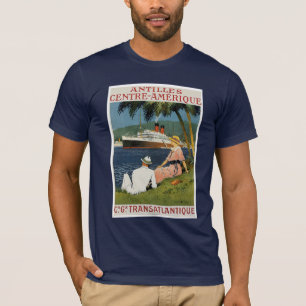 T-shirt de la ligne française Antilles Centre-Amér