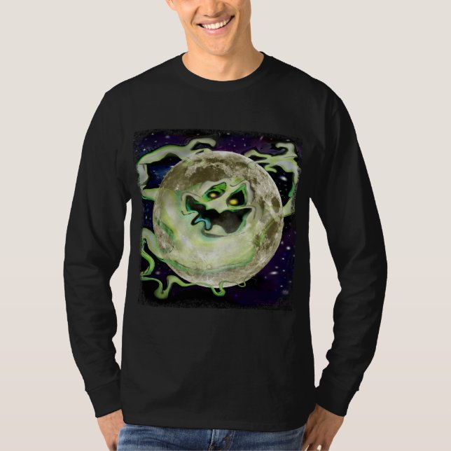 T-shirt de la lune fantôme (Devant)