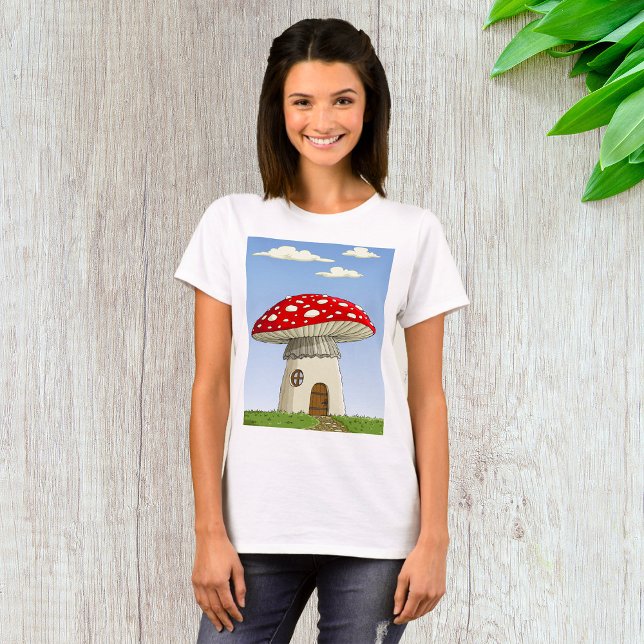 T-shirt de la maison de champignons (Créateur téléchargé)