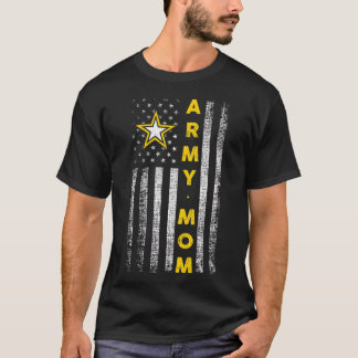 T-Shirt de la maman de l'armée des femmes V-Neck