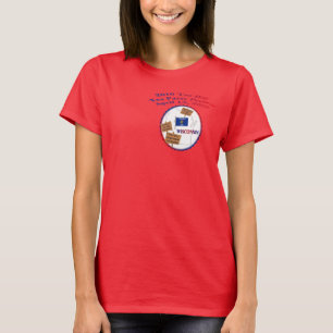 T-shirt de la manifestation de Tea Party de la jou