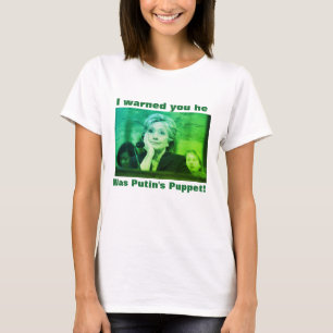 T-shirt de la marionnette de Poutine d'Anti-Atout