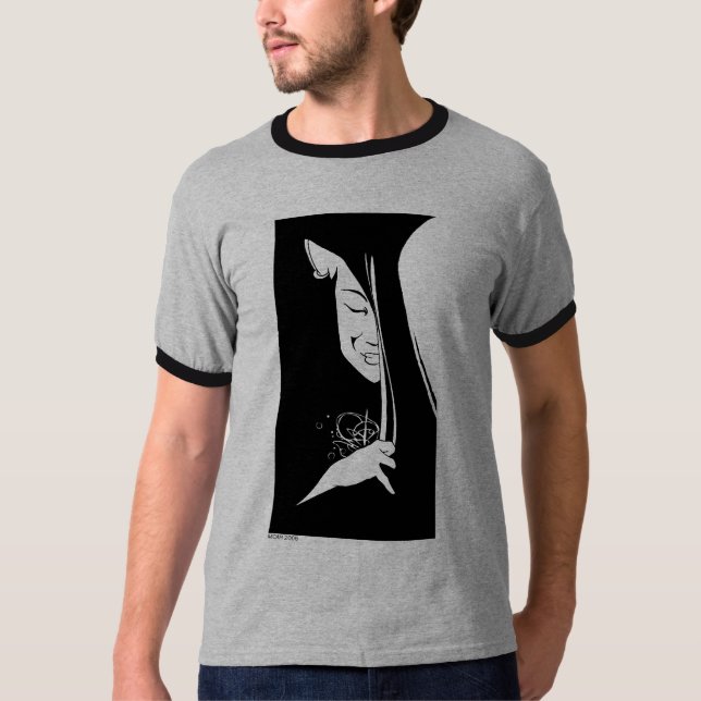 T-shirt de la méditation d'Alysha (Devant)