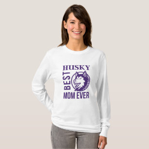 T-shirt de la meilleure maman Husky