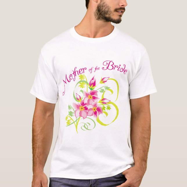 T-shirt de la mère de la mariée (Devant)