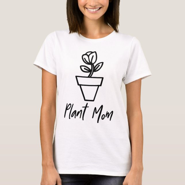 T-shirt de la mère Plante (Devant)
