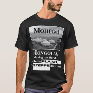 T-shirt de la Mongolie