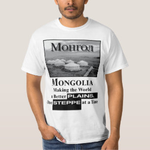 T-shirt de la Mongolie