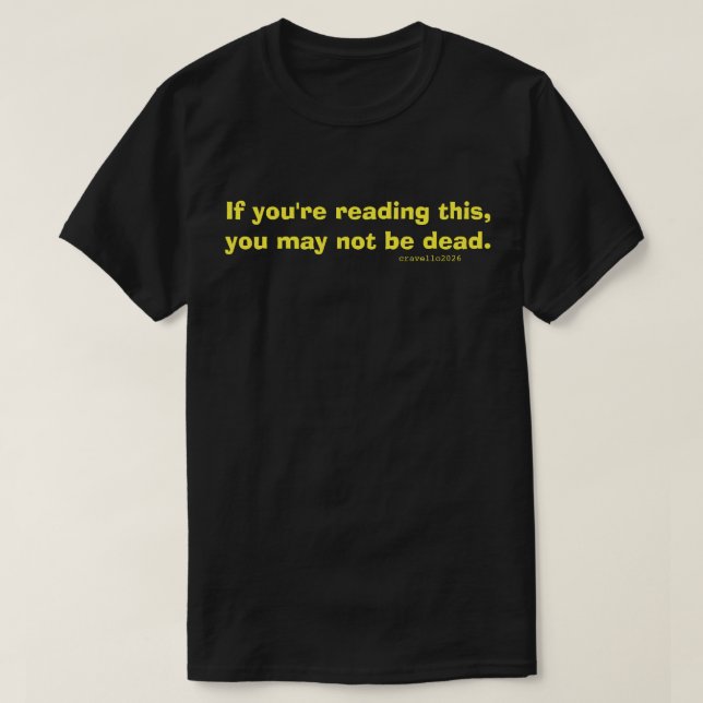 T-Shirt de la mort (Design devant)