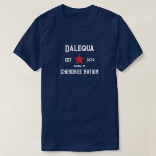 T-shirt de la nation Cherokee de Dalequa