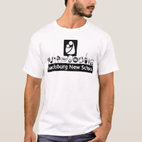 T-shirt de la nouvelle école de Blacksburg
