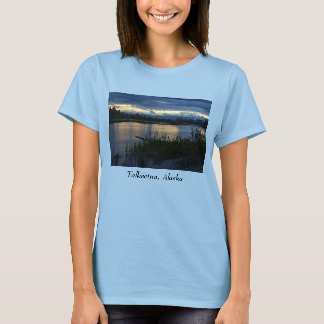 T-shirt de la nuit de minuit de Denali (Devant)