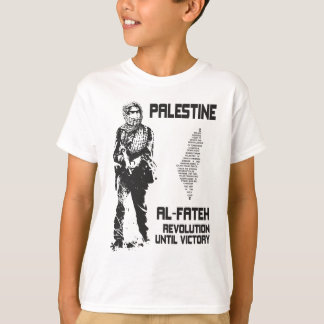 T-shirt de la Palestine - affiche de Fateh