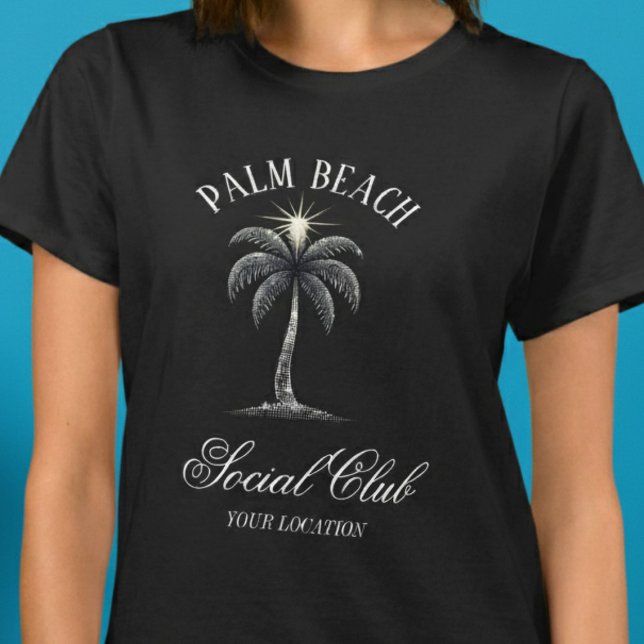 T-shirt de la partie de bachelorette Palm Tree (Créateur téléchargé)