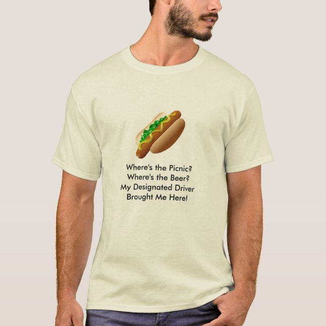 T-shirt de la partie responsable (Devant)