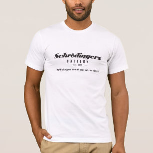 T-shirt de la pension pour chats de Schrodinger