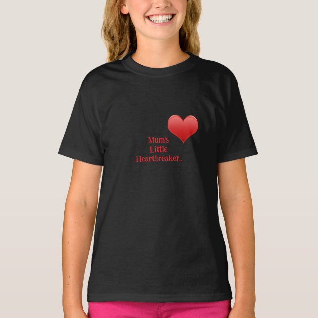 T-shirt de la petite maman qui brise le coeur (Devant)