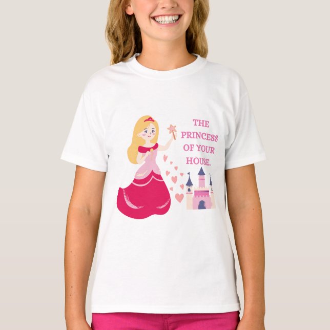 T-shirt de la petite princesse (Devant)