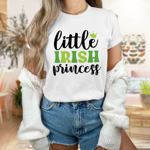 T-shirt de la petite princesse irlandaise St. Patr