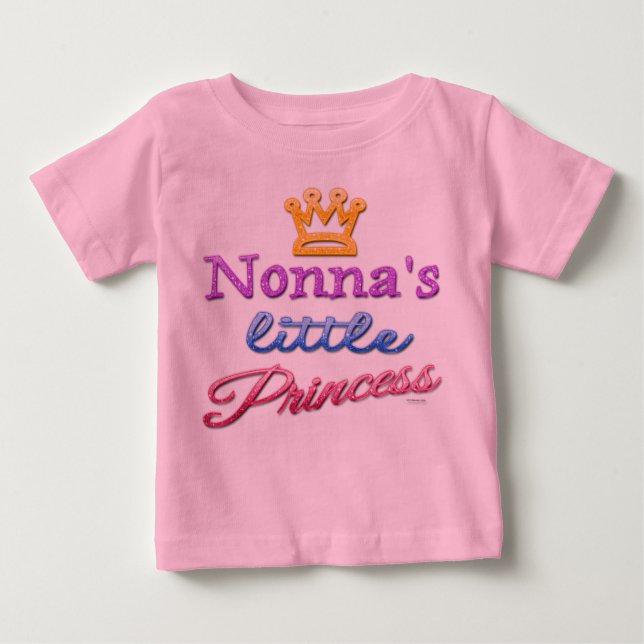 T-shirt de la petite princesse Nonna Baby Toddler (Devant)