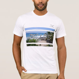 T-shirt de la plage White It's Life