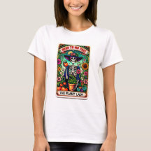 T-shirt de la Plante Lady Funny Tarot Card