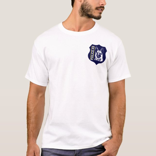 T-shirt de la police K9 (Devant)