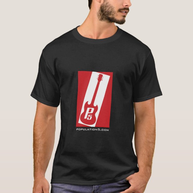 T-shirt de la population 5 - customisé (Devant)