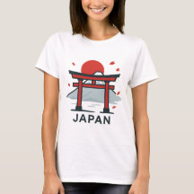 T-shirt de la porte Torii du Japon de Kyoto | Voya